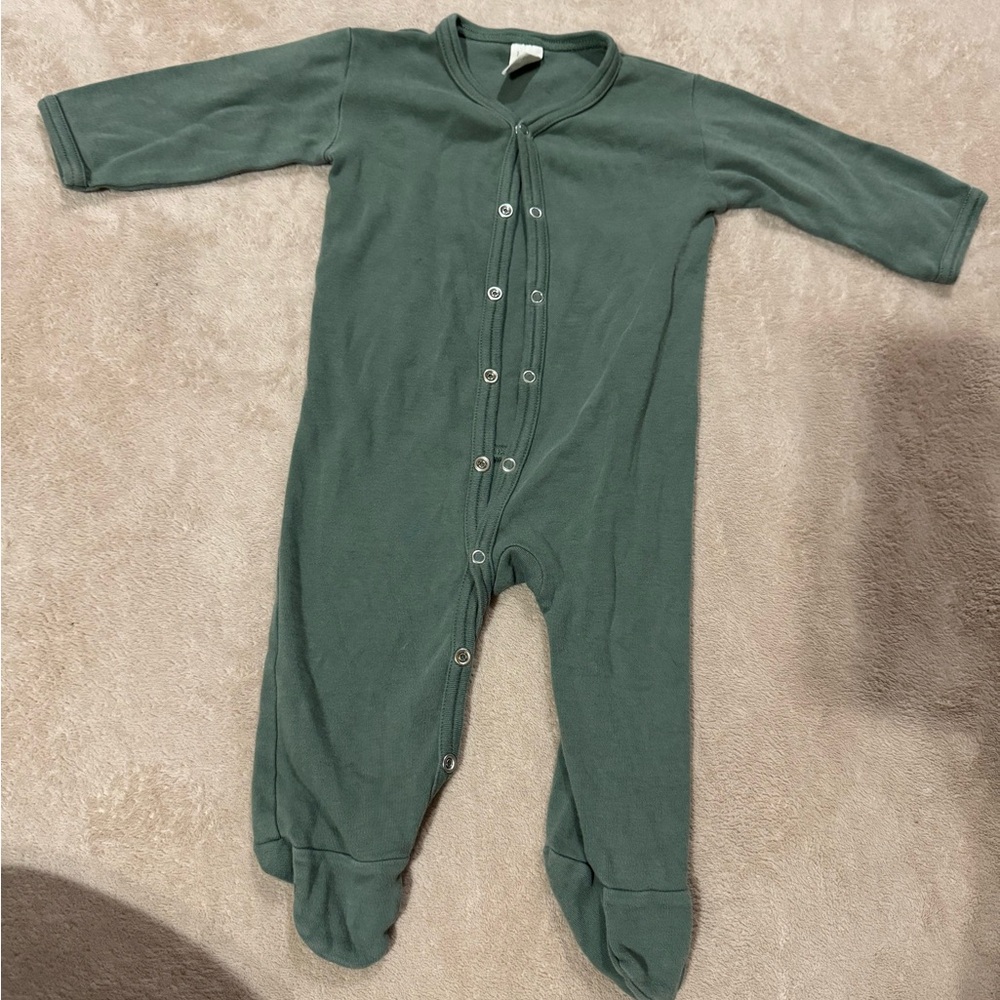 Quinn Forest Green Kids Footie